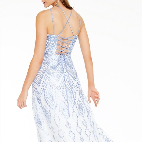 Macys Trixxi Sequin Prom / Formal Dress - Picture 2 of 4